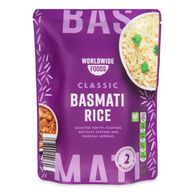 Classic Basmati Rice 250g Worldwide Foods